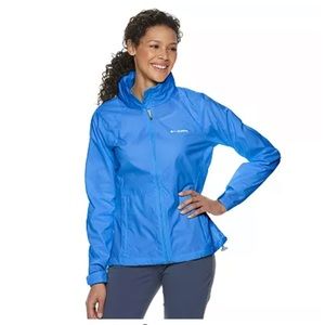SOLD Columbia Windbreaker Medium Harbor Blue